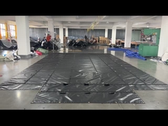 1.37m-2.2m Kain poliester berlapis lebar untuk aplikasi industri